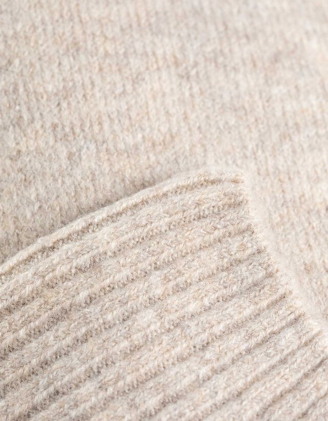 Pulóver - Kötött ruha - bézs