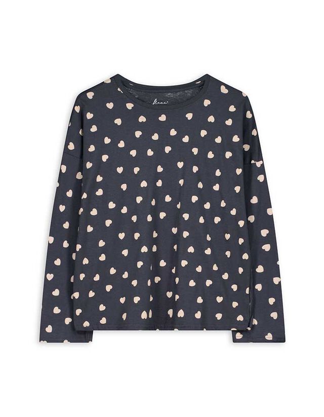 Pizsamafelső - Pamut - bézs