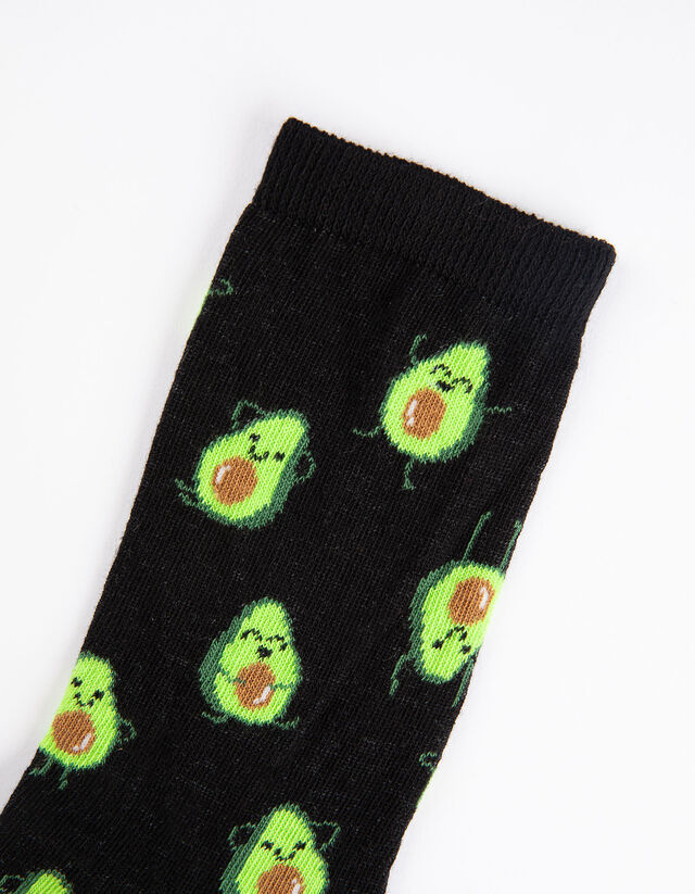 Zokni - Elszórt mintás - kék