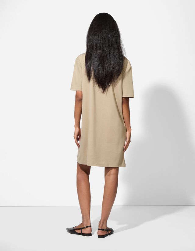 Ruha - Gyöngyökkel díszítve - bézs