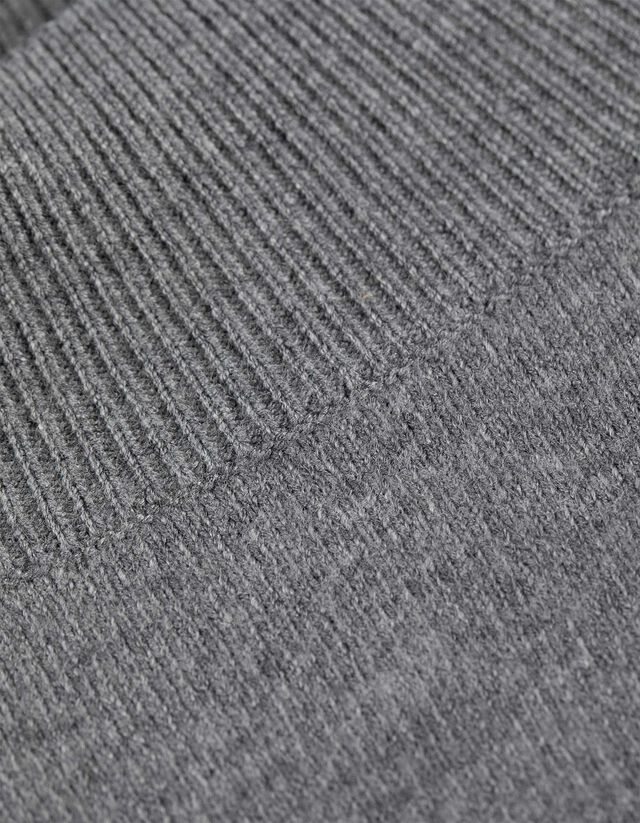 Pulóver - Garbónyakú - szürke