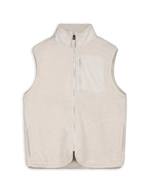 Mellény - Plüss - fekete