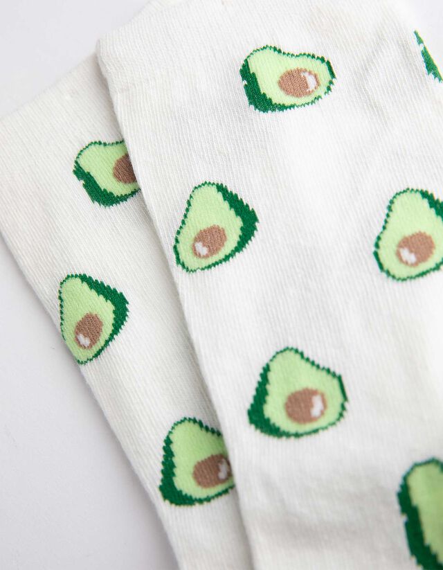 Zokni - Elszórt mintás - kék