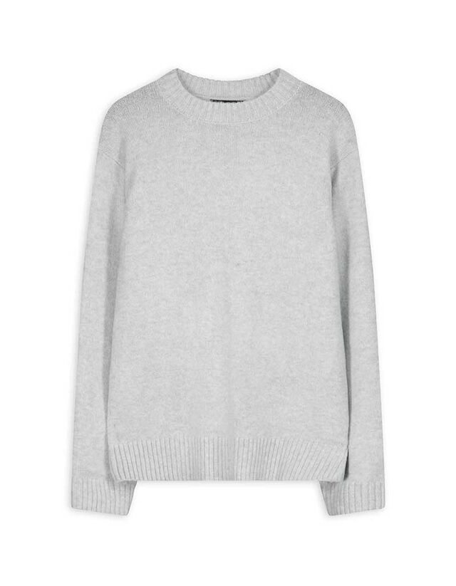 Pulóver - Kerek nyakkivágás - sotetkek