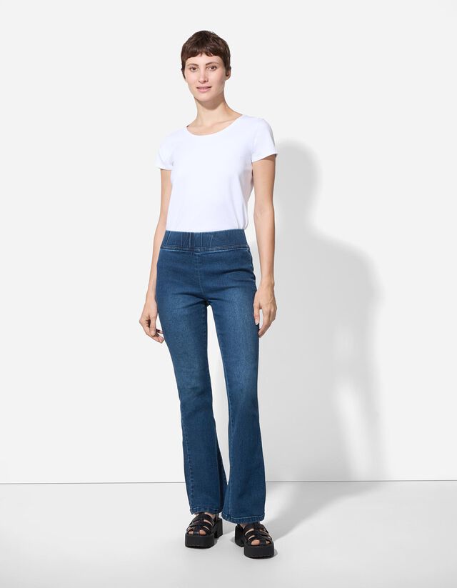 Jegging - Szélesített szabás - vilagoskek