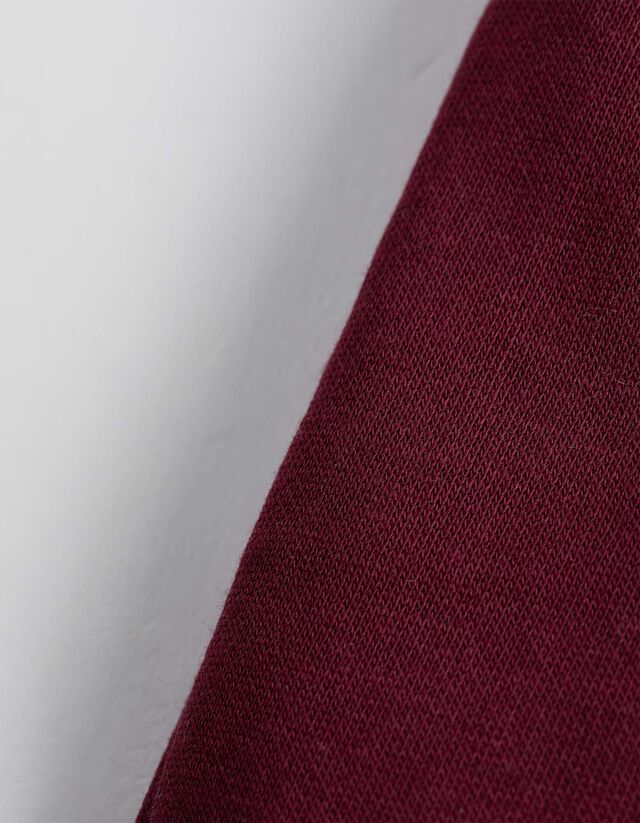 Szabadidőnadrág - Egyszínű - mélyvörös