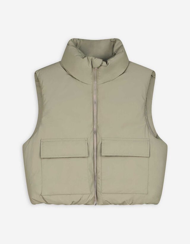 Mellény - Foltzsebek - sötétzöld