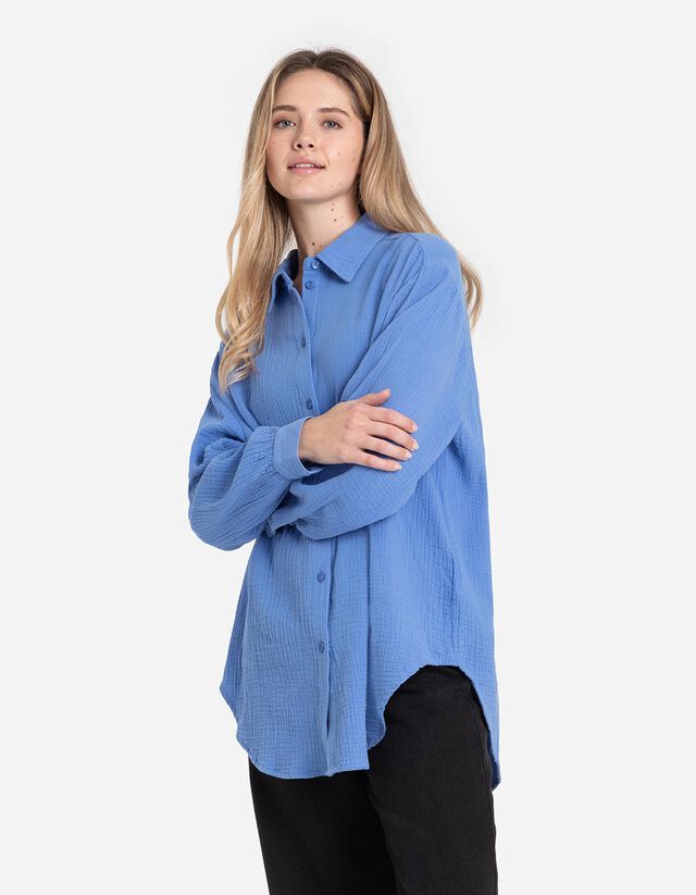 Blúz - Muszlin - vilagos zold