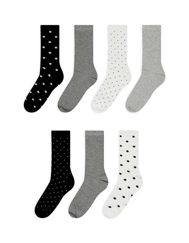 Zokni - 7 db-os csomag