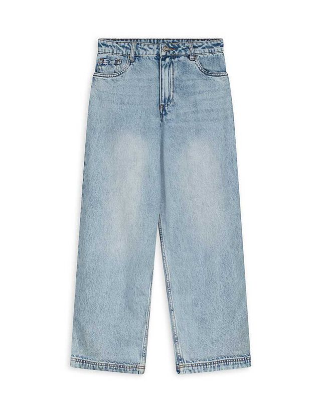 Farmernadrág - Bő fazon - fekete