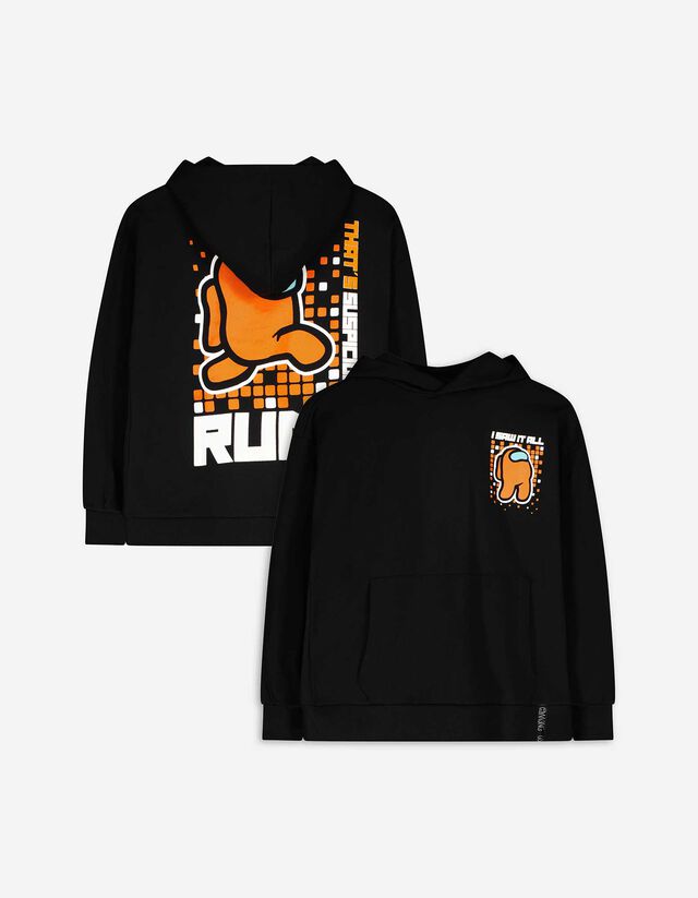 Kapucnis felső - Among US - fekete