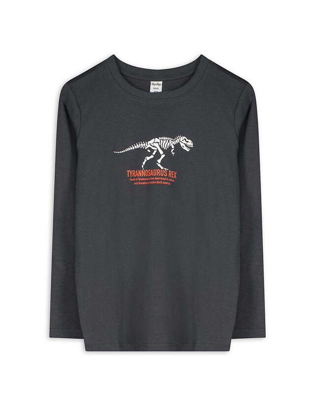 Hosszú ujjú felső - Pamut - bézs