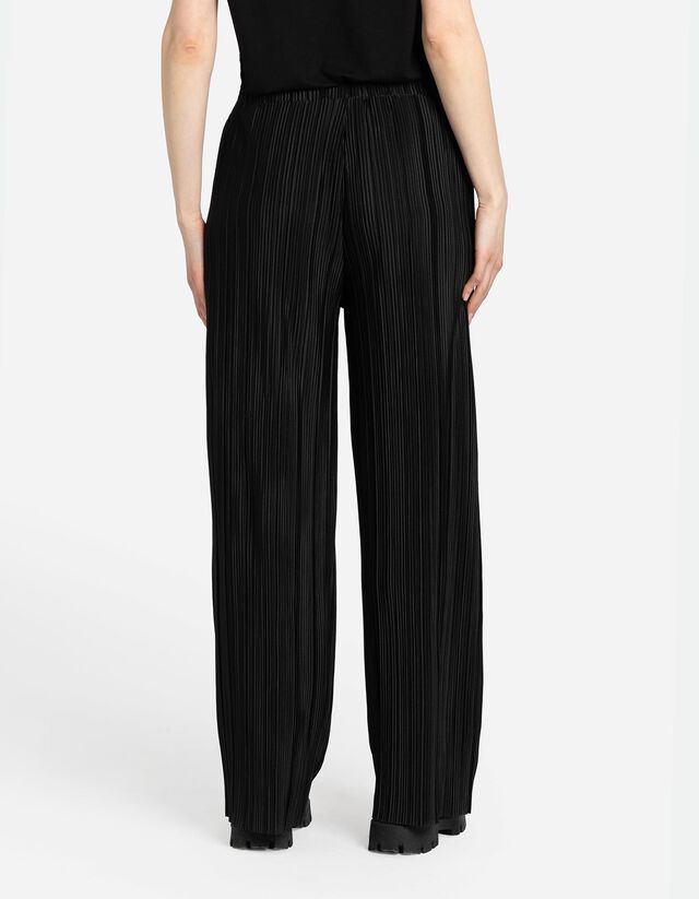 Nadrág - Ráncok - fekete