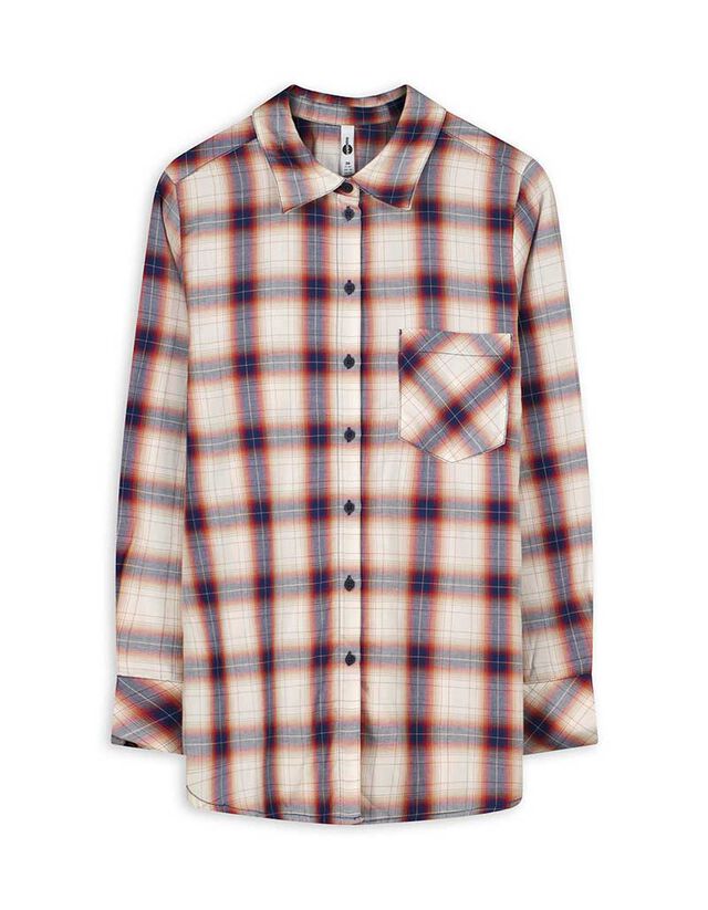 Blúz - Kockás - sotetkek