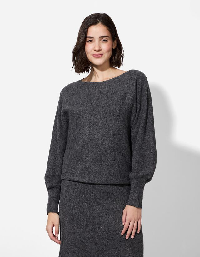 Pulóver - sötétszürke