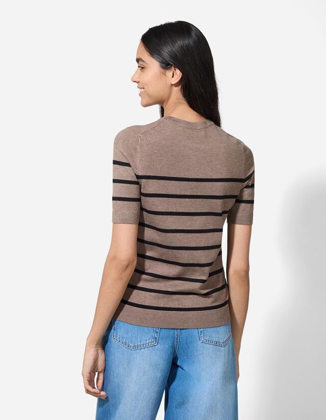 Pulóver - Viszkózkeverék - feher