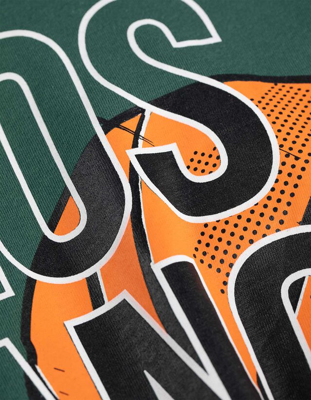 Hosszú ujjú felső - Elülső nyomtatás - bézs