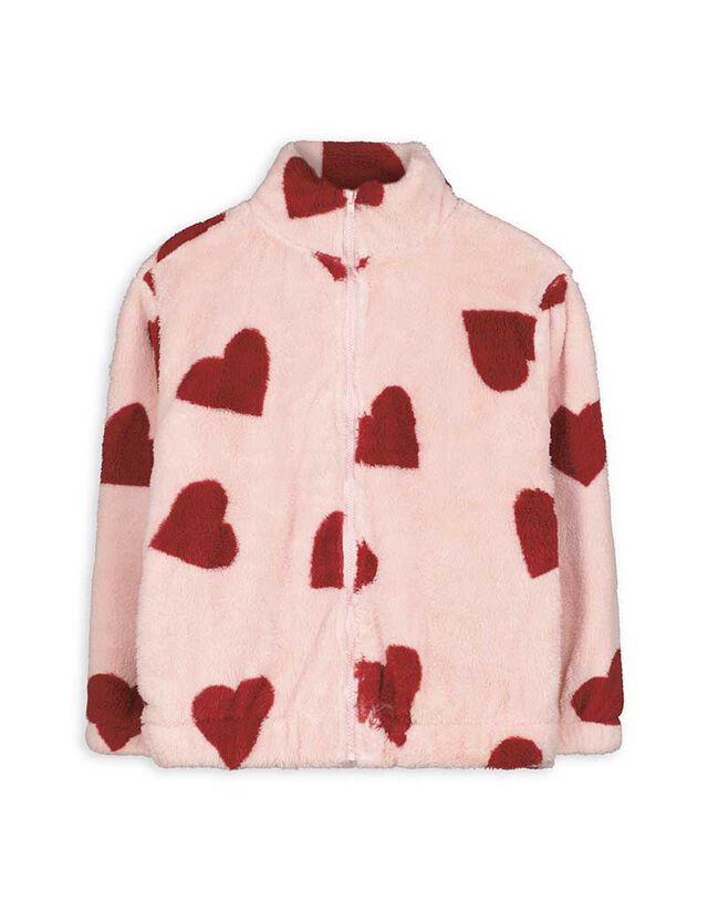 Cipzáros melegítőfelső - Plüss - bézs