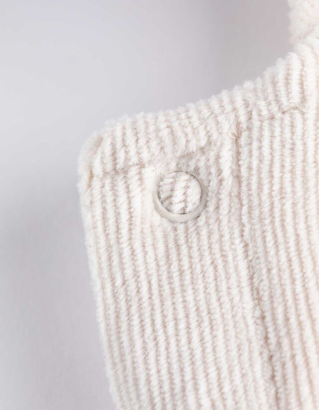 Kantáros nadrág - Normál hosszúság - feher