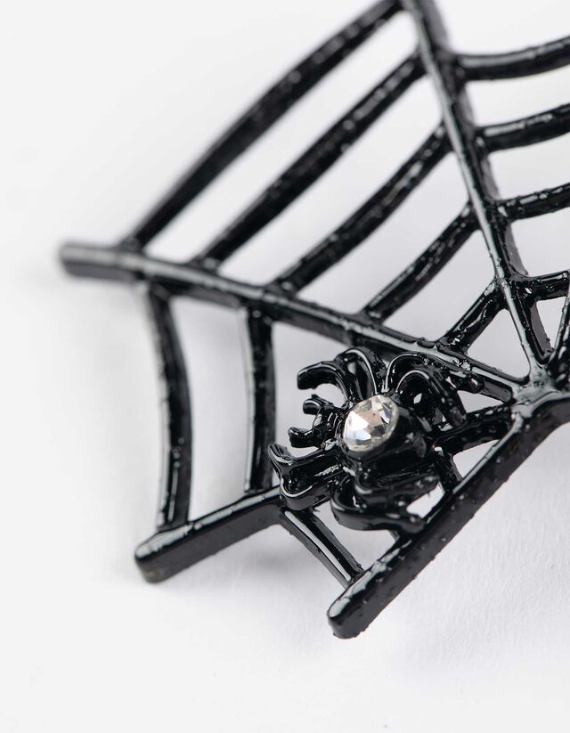 fülbevaló - Halloween - fekete