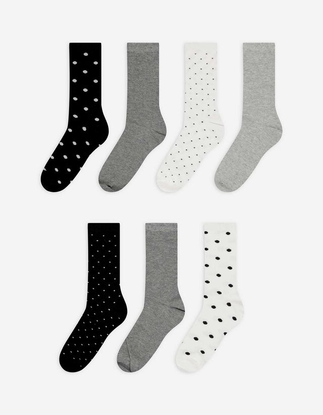 Zokni - 7 db-os csomag