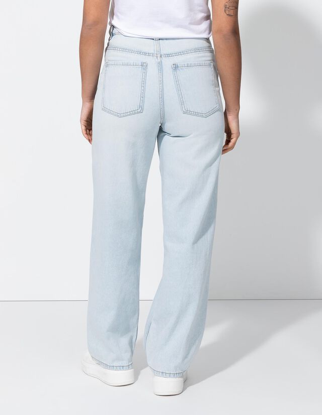 Farmernadrág - Egyenes fazon - sotetkek