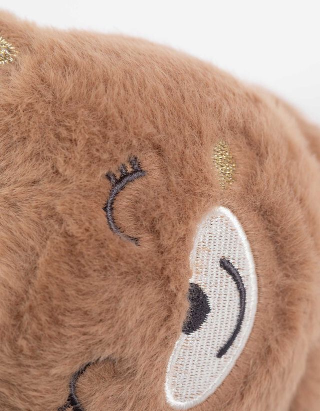 fülvédő - Műszőrme - bézs