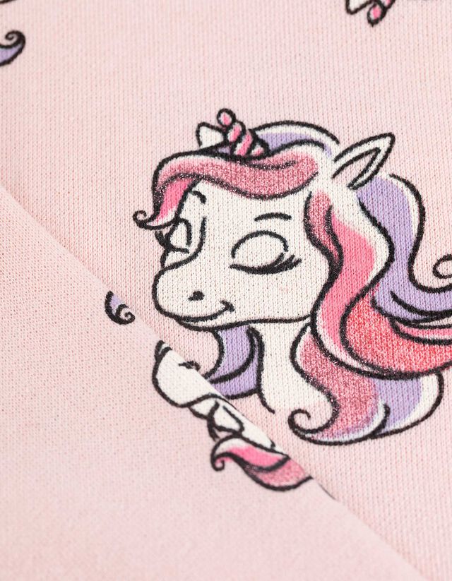 Melegítőfelső - Elszórt nyomott minta - feher