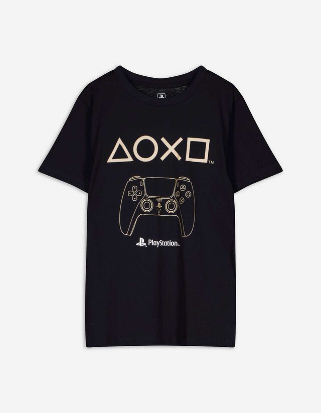 Póló - PlayStation - fekete