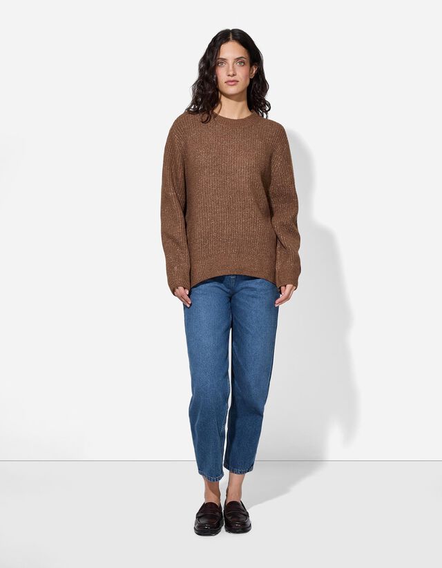 Pulóver - Túlméretezett fazon - vilagoskek