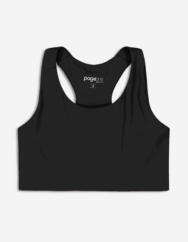 Rövid top - Puha tapintású - fekete