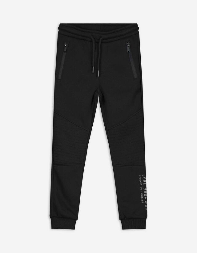 Szabadidőnadrág - Nyomott minta - sötétszürke