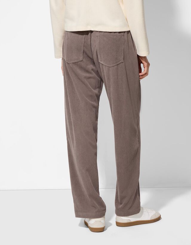 Nadrág - Kordbársony - barna