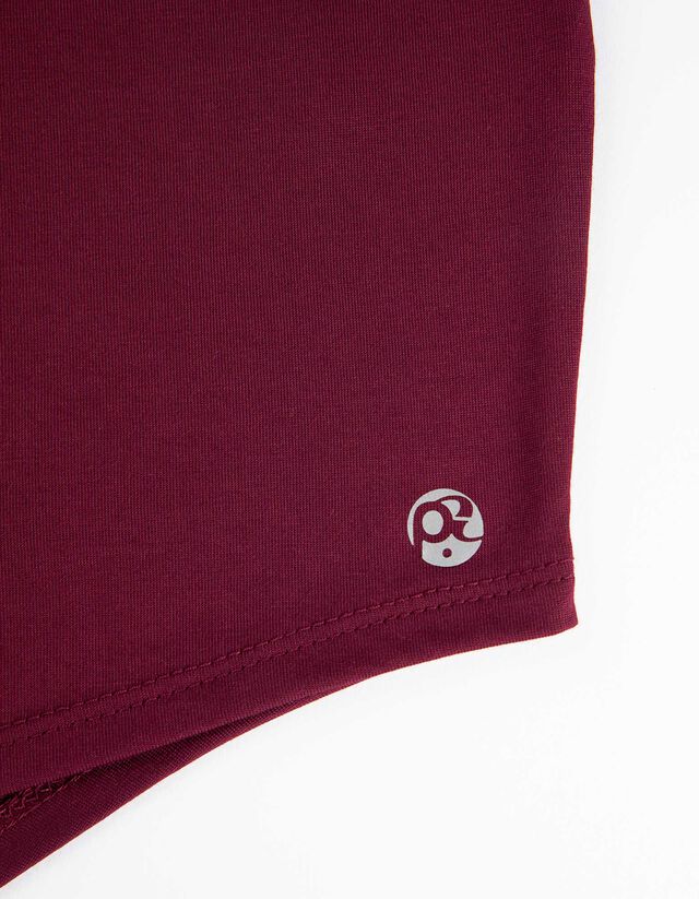 Póló - Lélegző szövet - mélyvörös