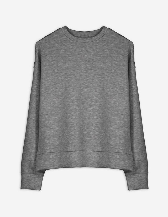 Melegítőfelső - Modál tartalom - sötétszürke