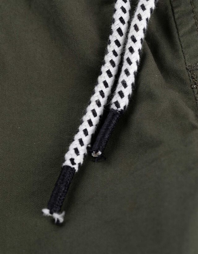 Melegítőnadrág - Foltzsebek - sötétzöld