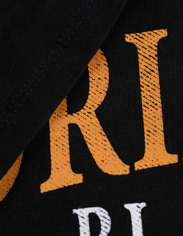 Póló - Nyomott minta - sárga