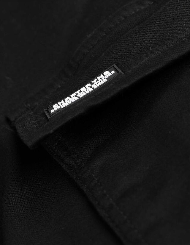 Cargo nadrág - Laza fazon - fekete