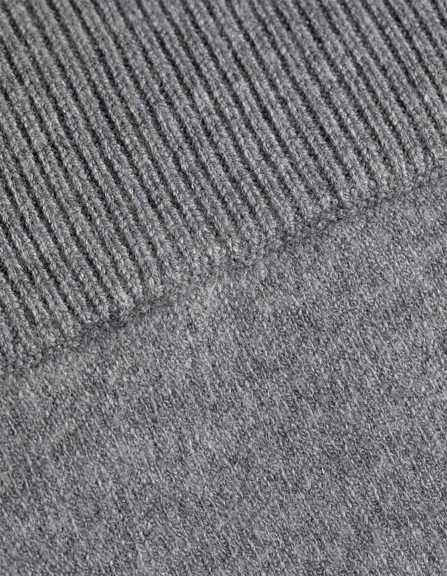 Szoknya - Viszkózkeverék - szürke