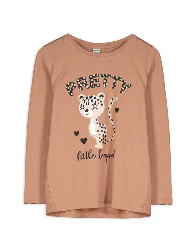 Hosszú ujjú felső - Pamut - vilagos szurke