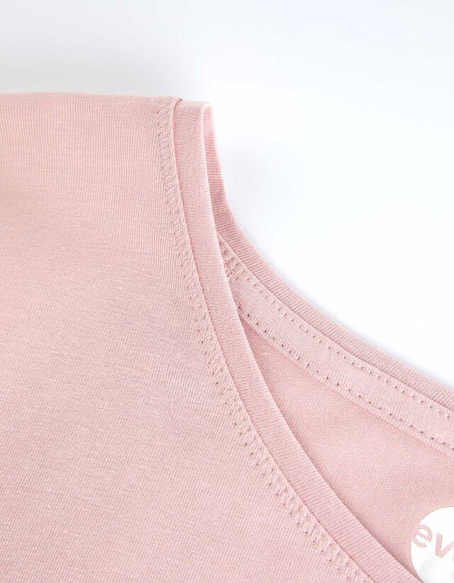 Hosszú ujjú felső - Alapvető - bézs