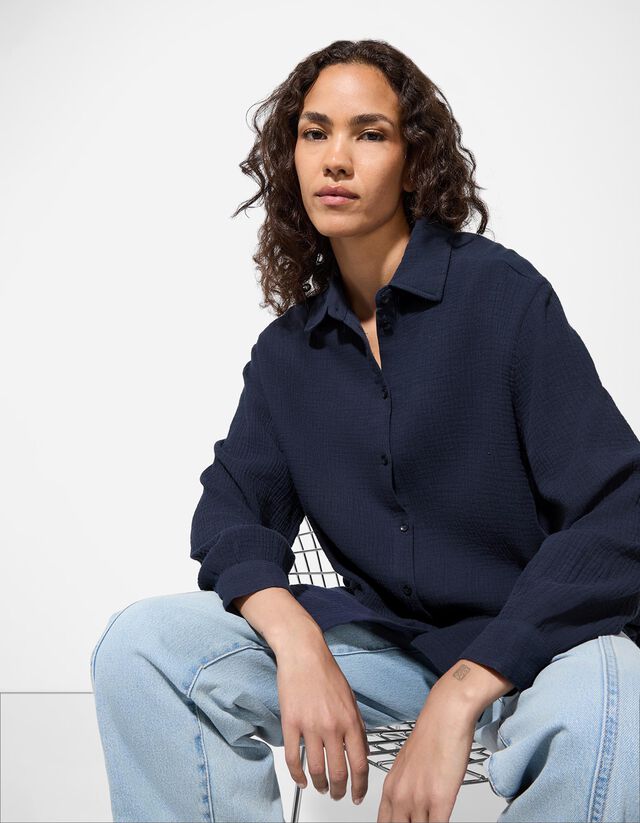 Blúz - Muszlin - vilagos zold