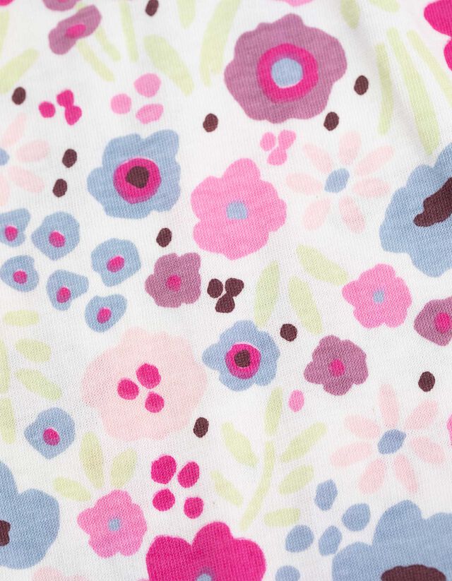 Hosszú ujjú felső - Elszórt nyomott minta - rozsaszin