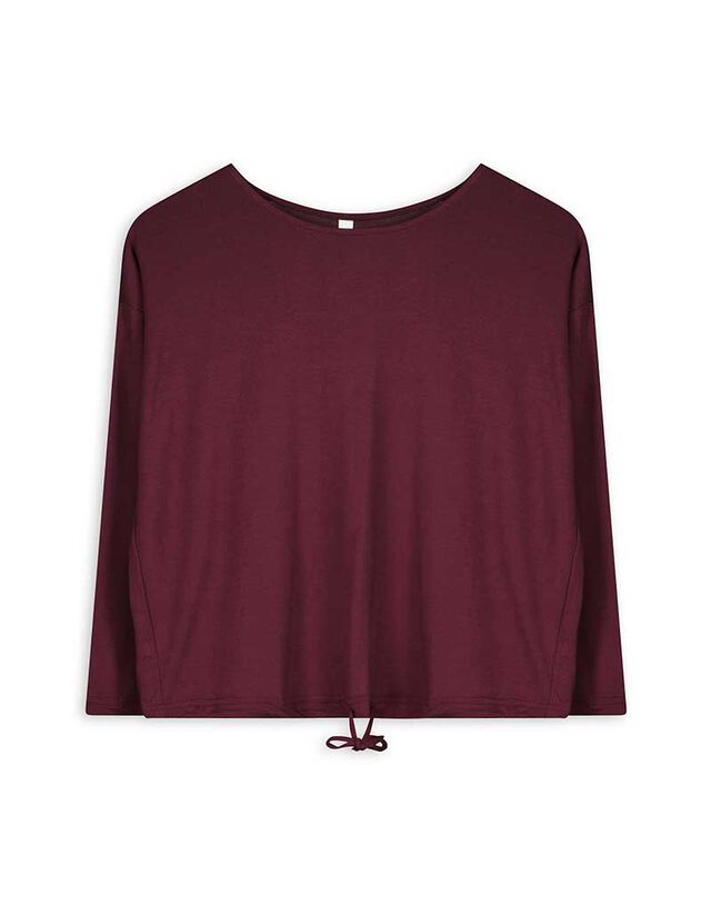 Pólóing - Csomózott - sotetlila