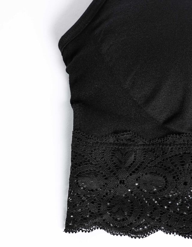 Fűző - főként varrás nélküli - fekete