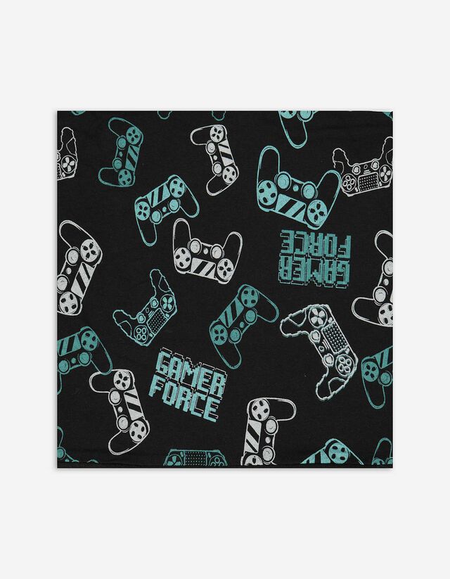 Csősál - Elszórt nyomott minta - fekete