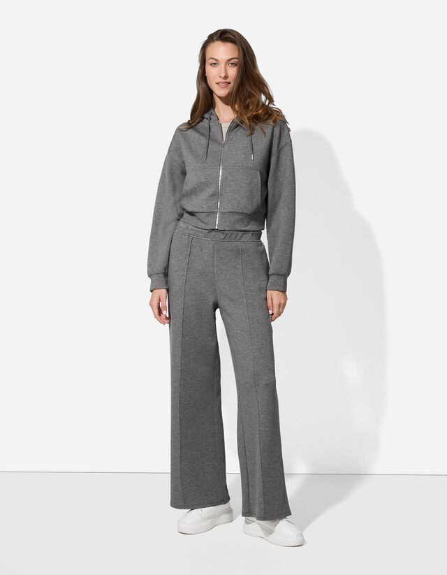 Melegítőfelső - Modál tartalom - sötétszürke