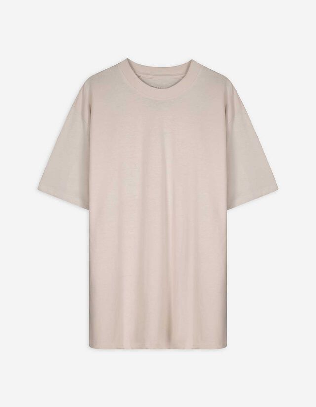 Póló - Túlméretezett fazon - világos barna