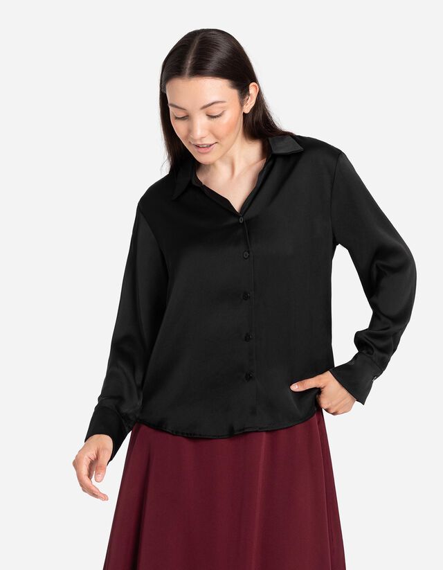 Blúz - sötétbarna