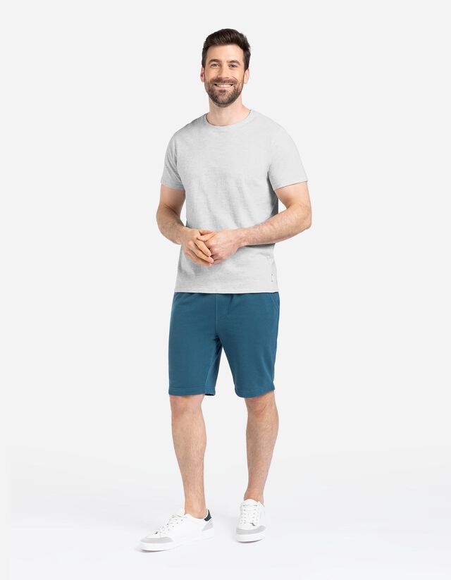 Póló - Melírozott - fekete